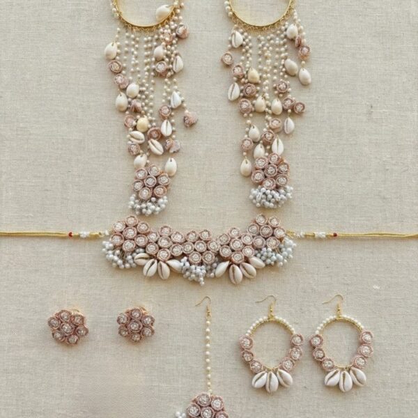 Pearl Shell Full Jewellery Set