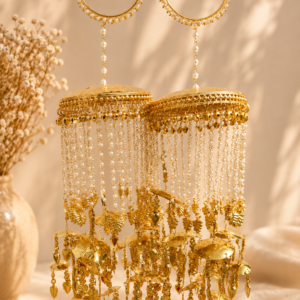 Leaf Pearl Canopy Bridal Kalire