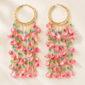 Pink Petal Floral Kalire