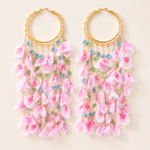Blush Pink Floral Kalire