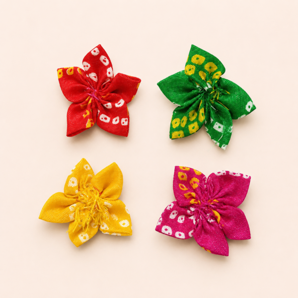 Bandhani Fabric Mangalgeet Set