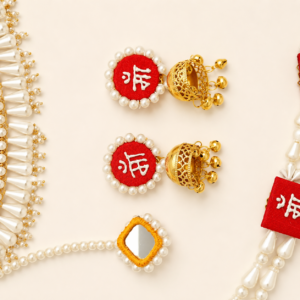 Bhai Pearl Jhumka Set