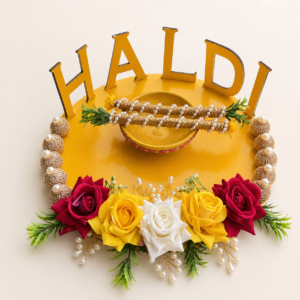 Premium Haldi Decor Platter