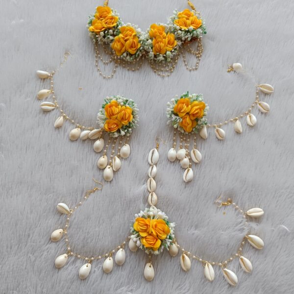 Sunflower Bloom Floral Jewelry Set