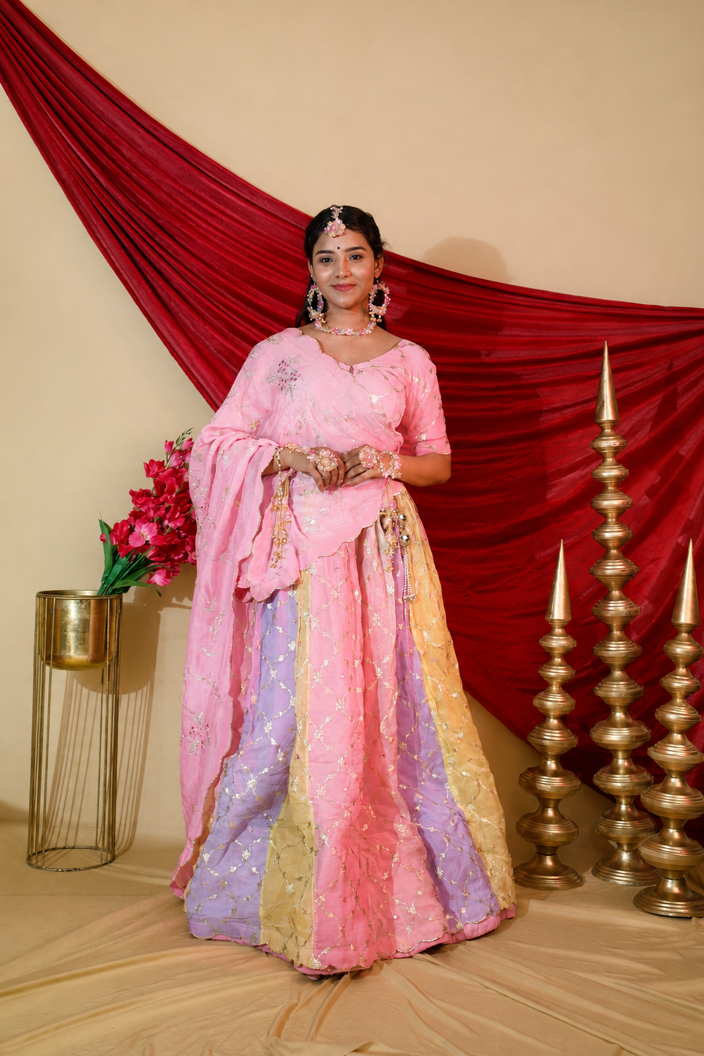 Pastel Bloom Floral Jewellery Set