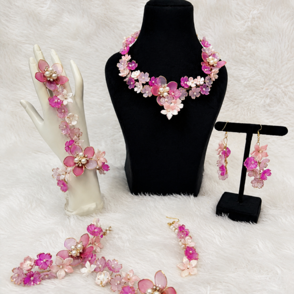 Blush Bloom Floral Jewelry Collection