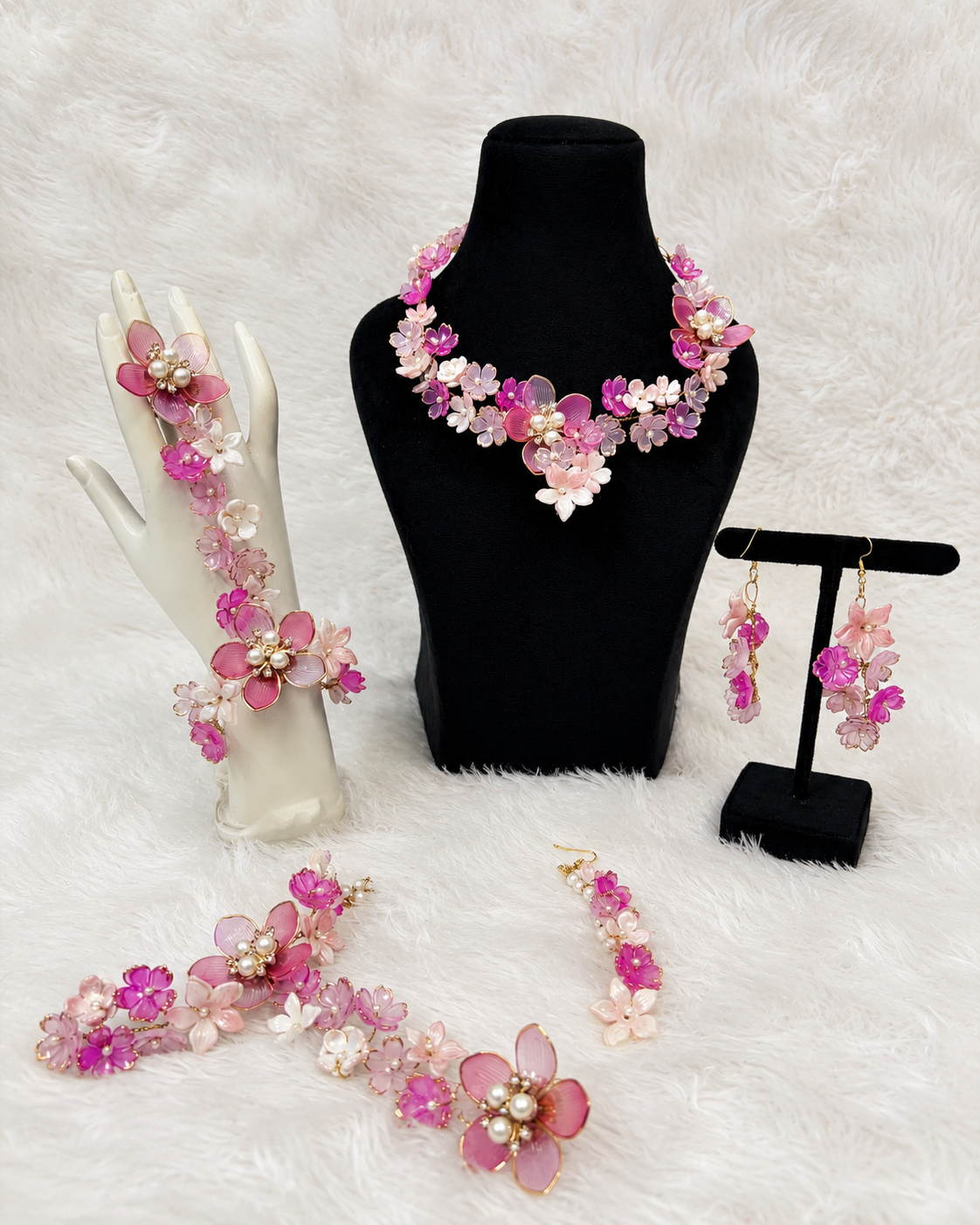 Blush Bloom Floral Jewelry Collection