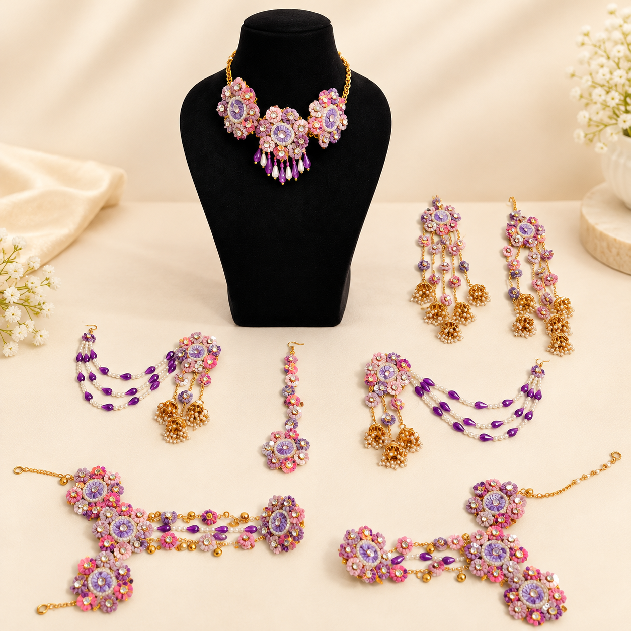 Nazakat Sequence jewellery