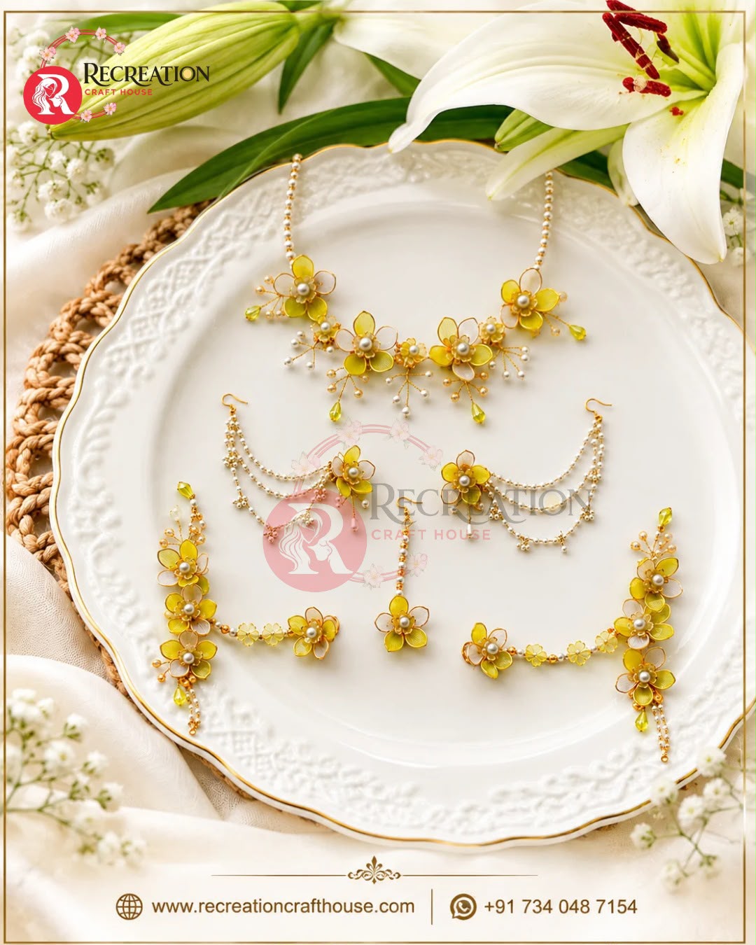 Aura Petal & Pearl Set